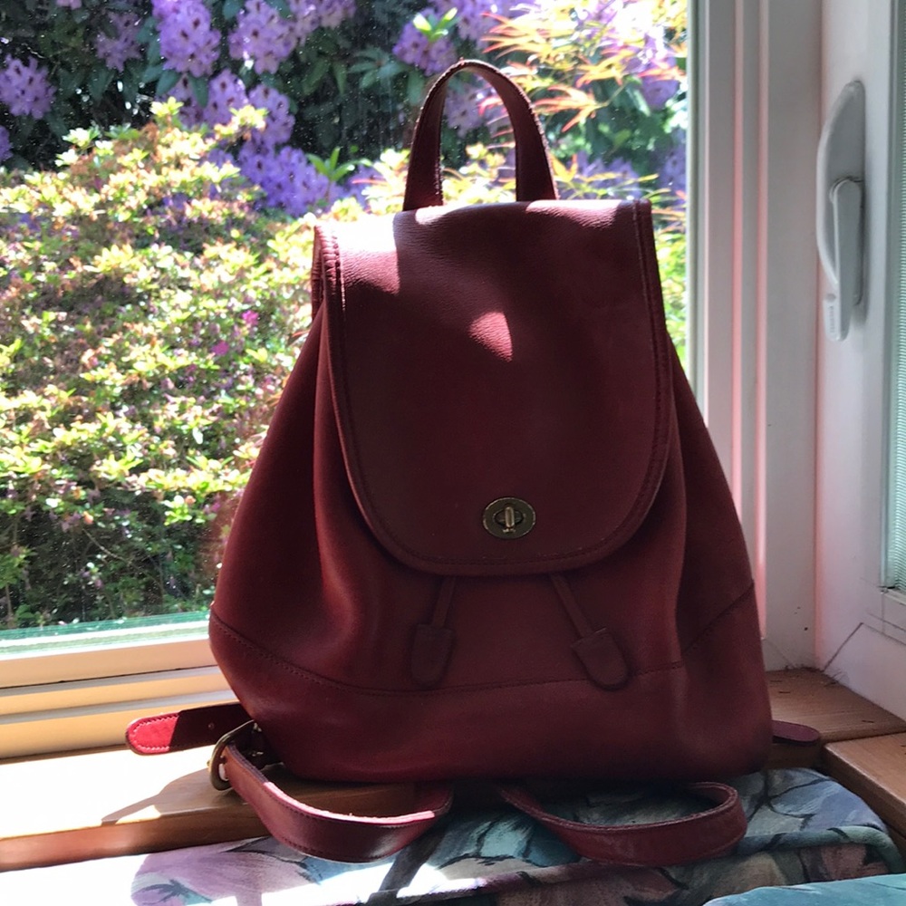 Vintage Coach Backpack-Gorgeous